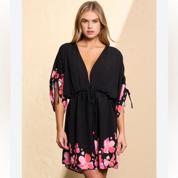 Maaji Azalia Gabriella Cover Up Kaftan Medium NEW - Picture 1 of 11